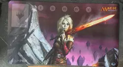 Nahiri the Lithomancer 2014 Commander playmat Magic the Gathering - Image 1