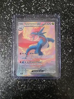 Pokemon Salamence ex 187/159 Journey Together Full Art Holo English - Image 1