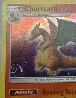 Charizard SM226 *SWIRL* Sun Moon Pokemon TCG Holo - Image 2