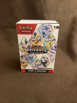 Pokemon TCG: S&V Prismatic Evolutions Factory Sealed Booster Bundle - Image 1
