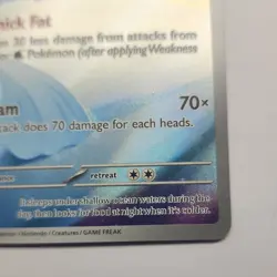 Pokemon Dewgong 097/094 Me02: Phantasmal Flames Illustration Rare Holo 130 HP - Image 4