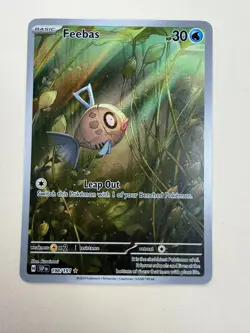 Pokemon TCG Surging Sparks #198/191 Feebas Illustration Rare - Image 1