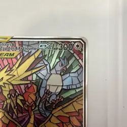 Pokemon Moltres & Zapdos & Articuno GX SM210 TAG TEAM Promo Holo Eng 2019 300 HP - Image 2