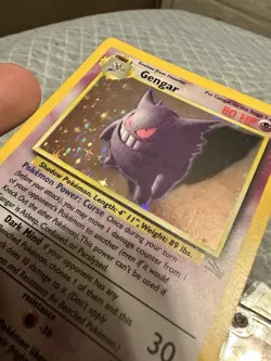 Wizards Pokemon TCG Gengar 5/62 Fossil Holo Rare English 1999 80HP - 2 - Image 4