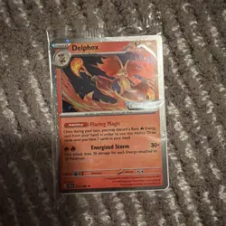 Delphox Pokemon Tcg Chaos Rising Release Day promo 013 SEALED Best Buy Exclusive - Image 1