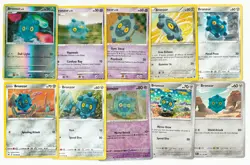 10x Bronzor Lot 74/123 52/100 55/100 60/124 111/189 125/196 - Pokemon (NM/LP/MP) - Image 1