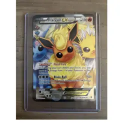 Pokemon TCG Flareon EX RC28/RC32 Generations Radiant Full Art Holo Eng 170 - Image 1