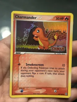 Pokemon TCG Charmander 48/108 Stamped EX Power Keepers 2007 Reverse Holo- LP - Image 2
