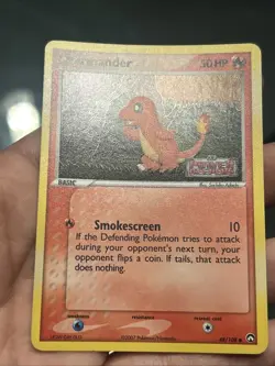 Pokemon TCG Charmander 48/108 Stamped EX Power Keepers 2007 Reverse Holo- LP - Image 3