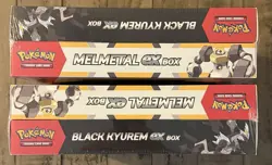 (2) Two Pokemon TCG: Black Kyurem Ex & Melmetal Ex Box- Target Bundle- Sealed - Image 2