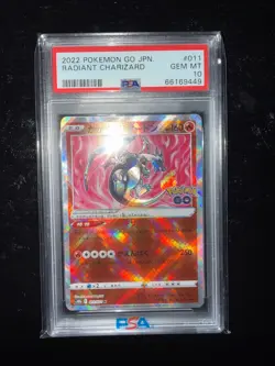 Radiant Charizard 011/071 S10b: Pokemon GO Holo (Japanese) - Image 1