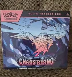Pokemon TCG: Chaos Rising Elite Trainer Box ETB - Factory Sealed ✅🔥 - Image 1