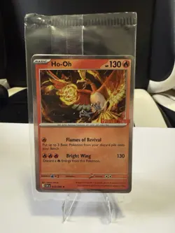 Ho-Oh 010/086 Galaxy GameStop Promo Stamped Sealed Pokemon Chaos Rising GRADABLE - Image 1