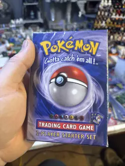 Pokemon TCG 2-Player Starter Set First Edition Starter Deck 1999 Wizards Machamp - Image 1