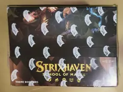 Theme Booster Display Sealed Strixhaven School of Mages MTG - Image 1