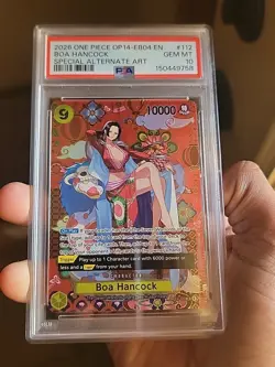 Boa Hancock OP14-112 EN SP - The Azure Sea's Seven One Piece - PSA 10 GEM MT - Image 3