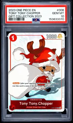 2023 ONE PIECE GIFT COLLECTION 2023 #006 TONY TONY CHOPPER PSA 10 - Image 1