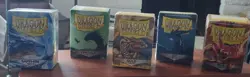 Lot 5 new 100 ct pk Dragon Shield Matte Deck Sleeves Protectors Set of 5 x 100 - Image 2