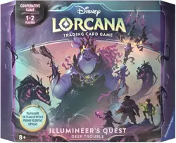 Disney Lorcana Trading Card Game: Illumineer's Quest - Deep Trouble NEW SEALED - Image 1