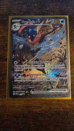 NM Greninja ex 132 Sv: Scarlet & Violet Promo Cards Holo - Image 1
