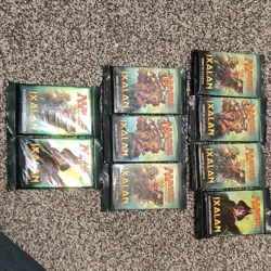 Magic: The Gathering Ixalan Spanish Booster Packs 9 (15 Cards Each) - Image 1