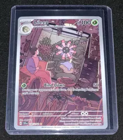 Lileep Stellar Crown ⭐Illustration Rare⭐ Pokemon Card 145/142 NM 🔥 - Image 1