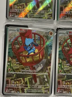 x4 Sealed Pokemon Mega Evolution Riolu Promo Cards - Image 5