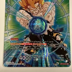 SS Son Goku the Legend Personified Alt Art Foil Dragon Ball Super Card Game | NM - Image 4