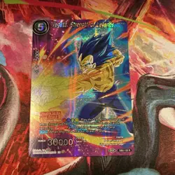 Vegeta Strength of Legends Alternate Art Foil Dragon Ball Super Card Game | NM - Image 2