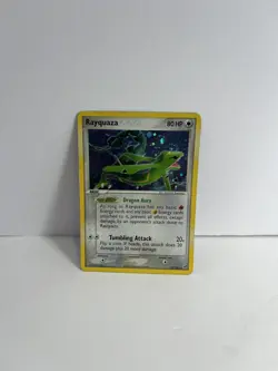 Pokemon TCG Rayquaza Ex Deoxys 22/107 Holo Rare Vintage 2005 Card READ - Image 1