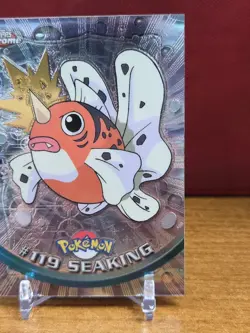 SEAKING - Topps Pokemon Topps Chrome #119 Holo TV Animation Edition Card NM - Image 3