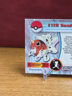 SEAKING - Topps Pokemon Topps Chrome #119 Holo TV Animation Edition Card NM - Image 5