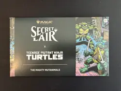 MTG Secret Lair TMNT The Mighty Mutanimals Non-Foil Sealed Magic Gathering 🔥 - Image 1