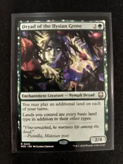 MTG Dryad of the Ilysian Grove 0225 Commander: Modern Horizons 3 NM - Image 1