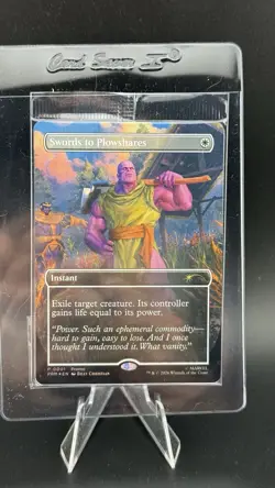 SWORDS TO PLOWSHARES PSA Magazine Promo THANOS 2026 Wizards Of The Coast MARVEL - Image 1