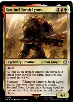Sentinel Sarah Lyons R Universes Beyond: Fallout 118 NM - Image 1