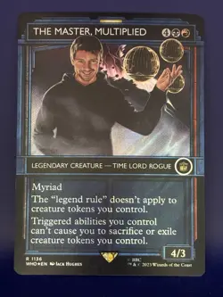 The Master, Multiplied (Showcase) (Surge Foil) Universes Beyond: Doctor Who Foil - Image 1