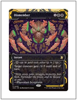 Dismember, Mystical Archive, Secrets of Strixhaven, Magic MTG NM - Image 1