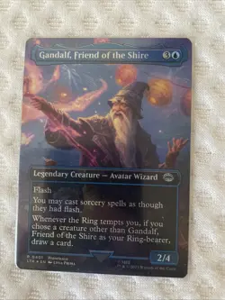 Gandalf, Friend Of The Shire MTG LOTR full art - Image 1