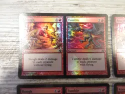 4x Rough / Tumble - Planar Chaos - NM/EX - English - OOP MTG Direct Damage - Image 2