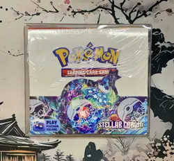Pokemon TCG Scarlet & Violet Stellar Crown Booster Box New Factory Sealed - Image 1