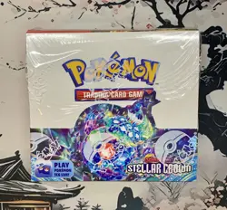 Pokemon TCG Scarlet & Violet Stellar Crown Booster Box New Factory Sealed - Image 2