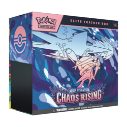 Pokemon TCG Mega Evolution Chaos Rising Trainer Box Factory Sealed - Image 1