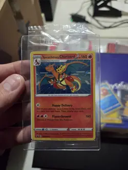 Pokemon Special Delivery Charizard SWSH075 Pokemon Promo Sealed - Image 1