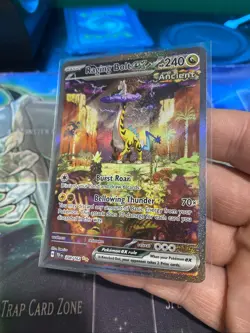 Pokemon TCG Raging Bolt EX Scarlet & Violet Temporal Forces 208/162 NM - Image 3