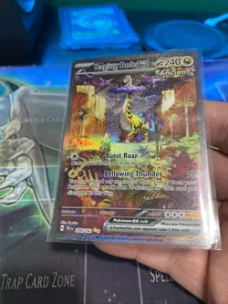 Pokemon TCG Raging Bolt EX Scarlet & Violet Temporal Forces 208/162 NM - Image 4