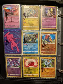 Pokemon Cards Binder Lot Trading Cards Kids Games Anime Japanese Cartoon Playing - Image 2