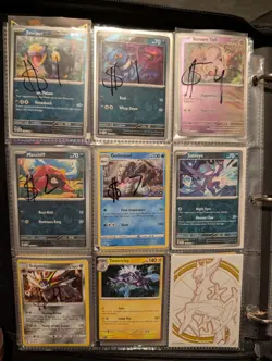 Pokemon Cards Binder Lot Trading Cards Kids Games Anime Japanese Cartoon Playing - Image 3
