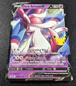 Pokemon Dark Sylveon V Sword & Shield Promo Full Art Holo SWSH134 - Image 2