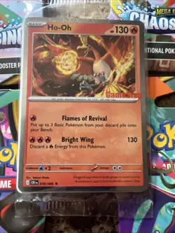 Pokemon TCG Chaos Rising Ho-Oh 010/086 Holo GameStop Stamped Promo NM SEALED - Image 2